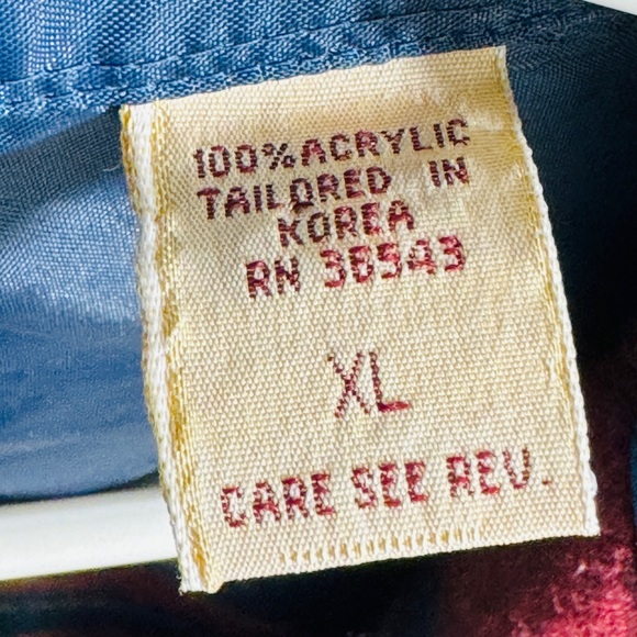 Authentic Windsor Red & Blue Plaid Shirt Size XL - Picture 5 of 7